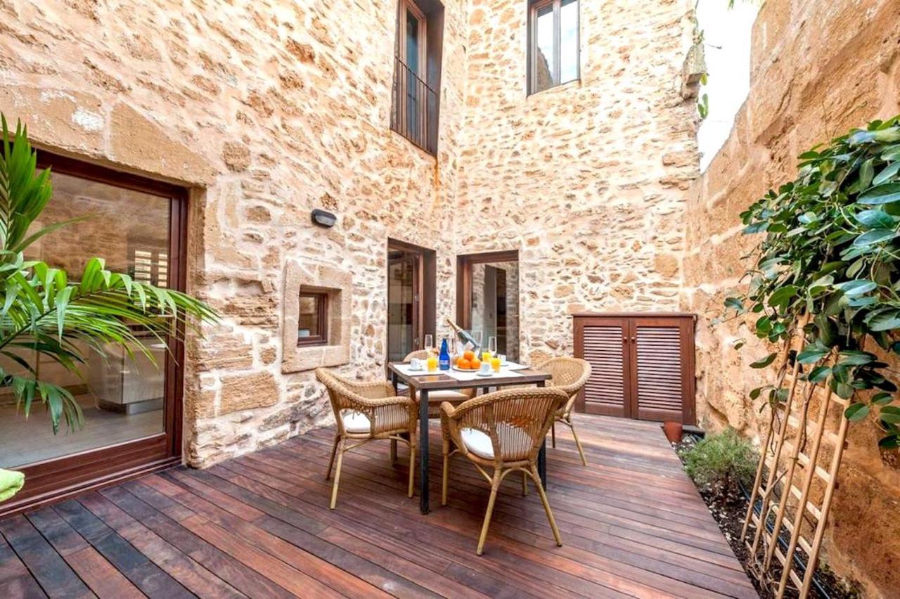 Casa Sa Pedra, En El Centro Historico De Alcudia Villa Dış mekan fotoğraf